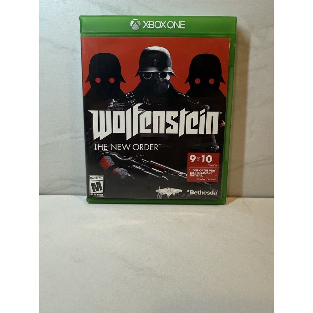 Wolfenstein‎ The New Order Xbox One Microsoft Bethesda Action Shooter Video Game